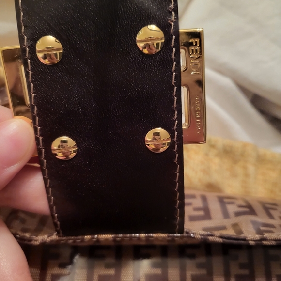 SOLD-Fendi baguette bag PVC - Picture 4 of 8